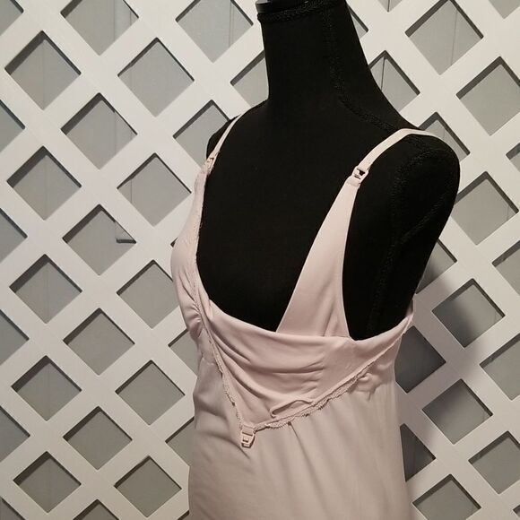 Rosie Pope nude nursing tank light pink large GC - Picture 4 of 12